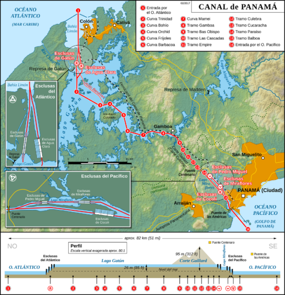 Historia del Canal de Panamá - Wikipedia, la enciclopedia libre